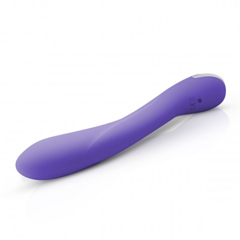 Фиолетовый вибратор для G-стимуляции Lici G-Spot Vibrator - 22,5 см.